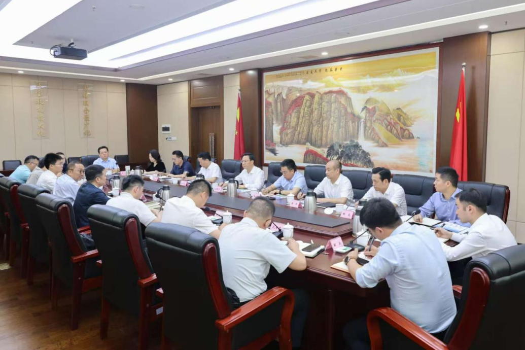 省委统战部与省必赢亚洲集团进行座谈交流