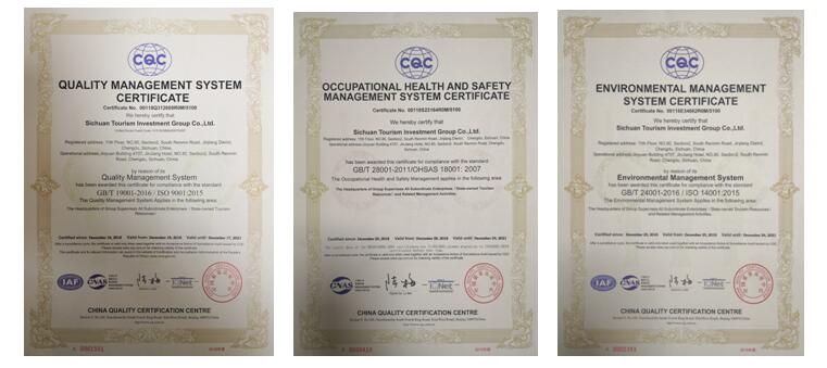 必赢亚洲 ISO9001质量治理系统、OHSAS18001职业康健清静治理系统、ISO14001情形治理系统证书乐成取证
