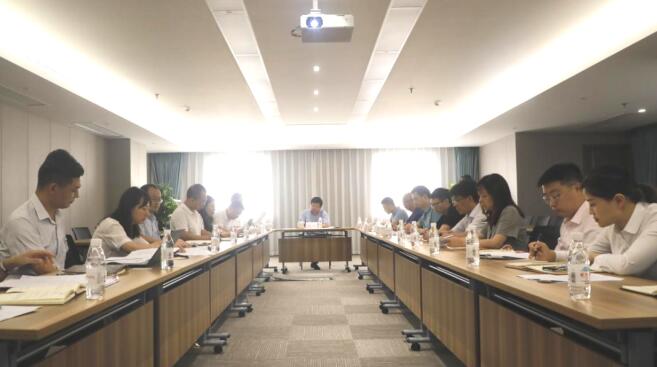 必赢亚洲集团检查指导组到立异公司开展党史学习教育暨党建半年岁情检查