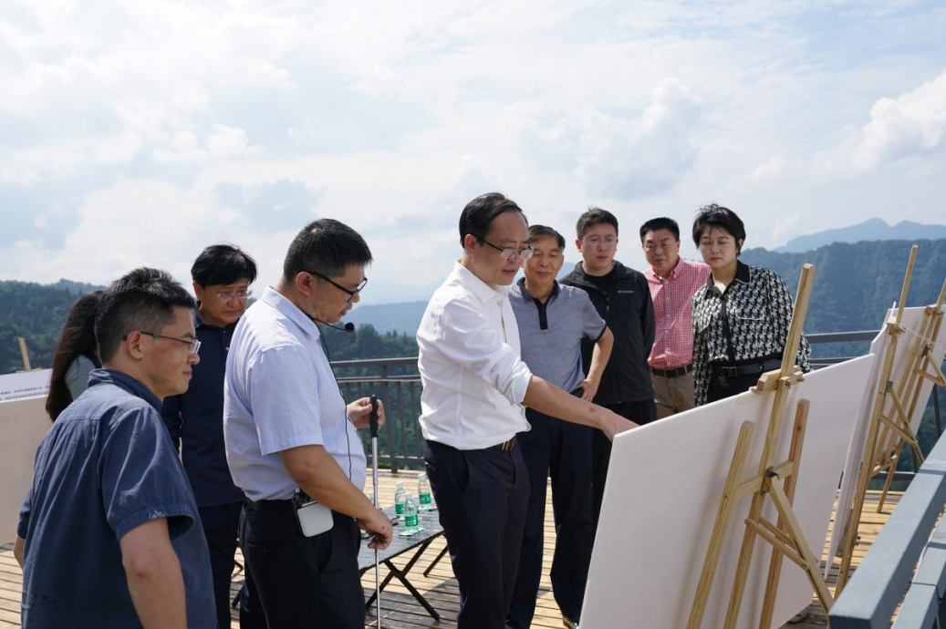 省必赢亚洲集团外部董事调研峨眉山太阳谷文旅康养项目